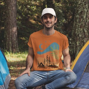 PNW UNISEX T-Shirt, Pacific Northwest T-Shirt, Washington Shirt, Oregon Shirt, Travel Shirt, pnw Shirt, Camping Tee