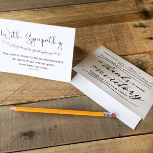 Sympathiekaarten - DOWNLOADBAAR op 8.x5"x11" - 2 ontwerpen inbegrepen