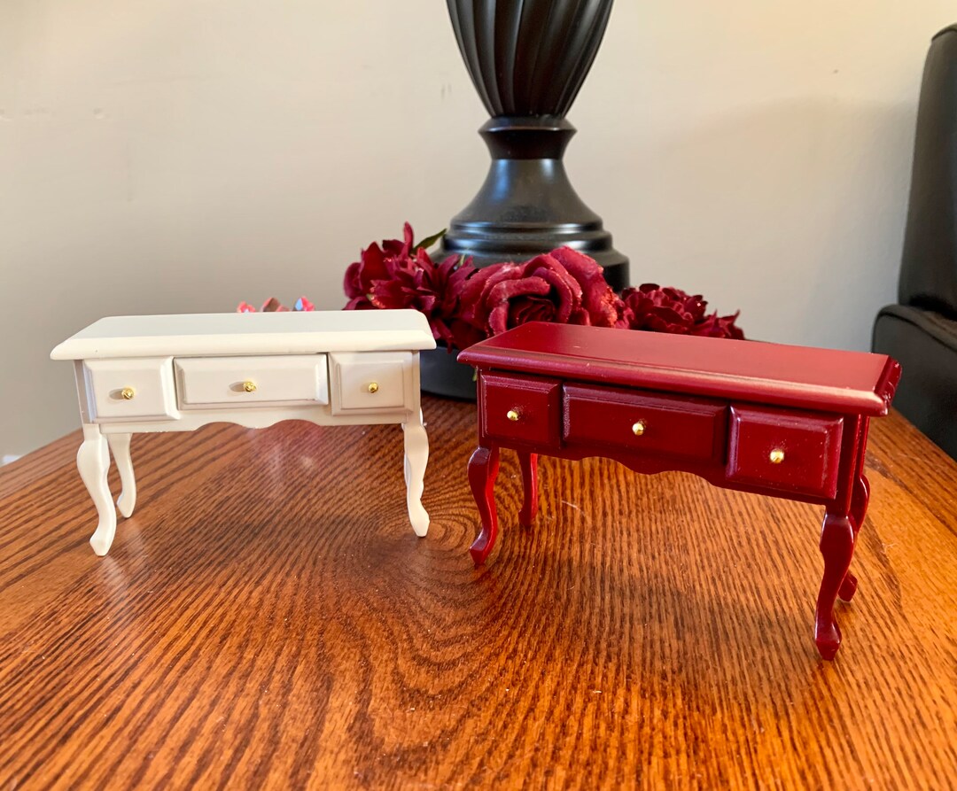 Table Miniature Maison De Poupée échelle 1/12 – Vrai Marbre – Matthew Weston – Occasion