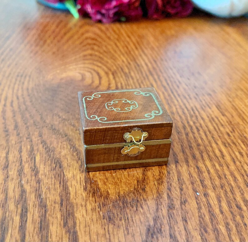 Dollhouse Jewelry Box Miniature Jewellery Storage Box 112 Etsy