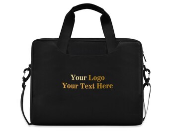 Personalized Customized Laptop Bag for Men & Women-Add Your Logo and Text