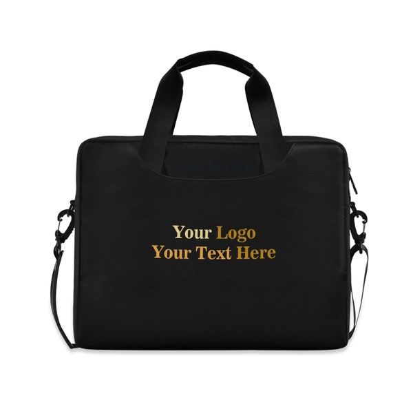 Personalized Customized Laptop Bag for Men & Women-Add Your Logo and Text