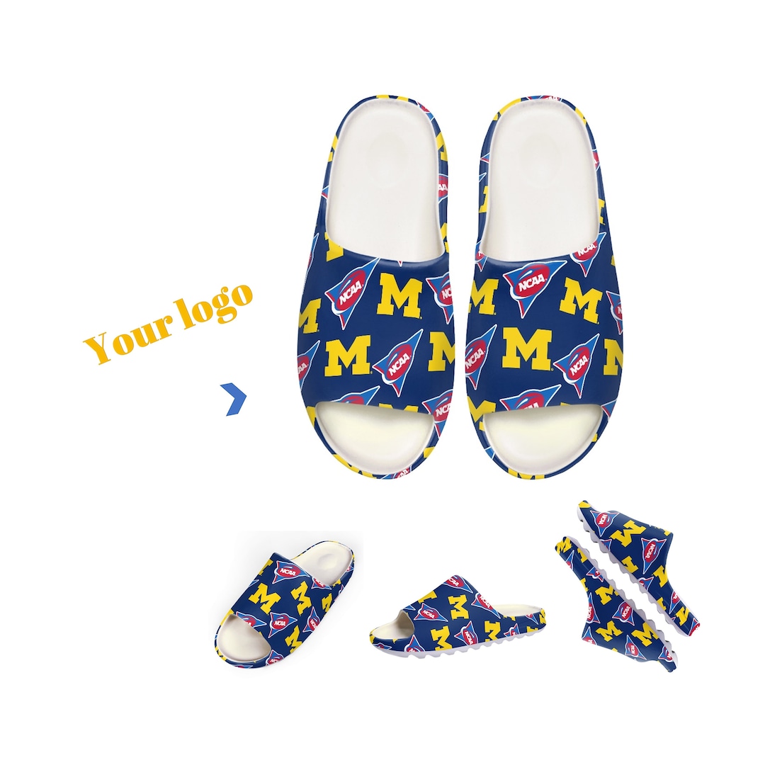 Personalized Slipper Customize Slipper Logo Slipper Etsy