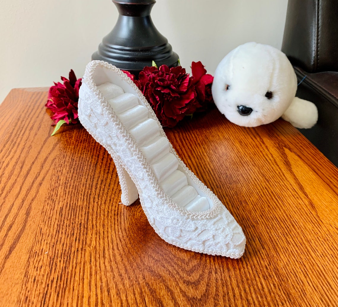 Shoe Ring Holder Fashionable Stylish High Heel Jewelry Stand Etsy