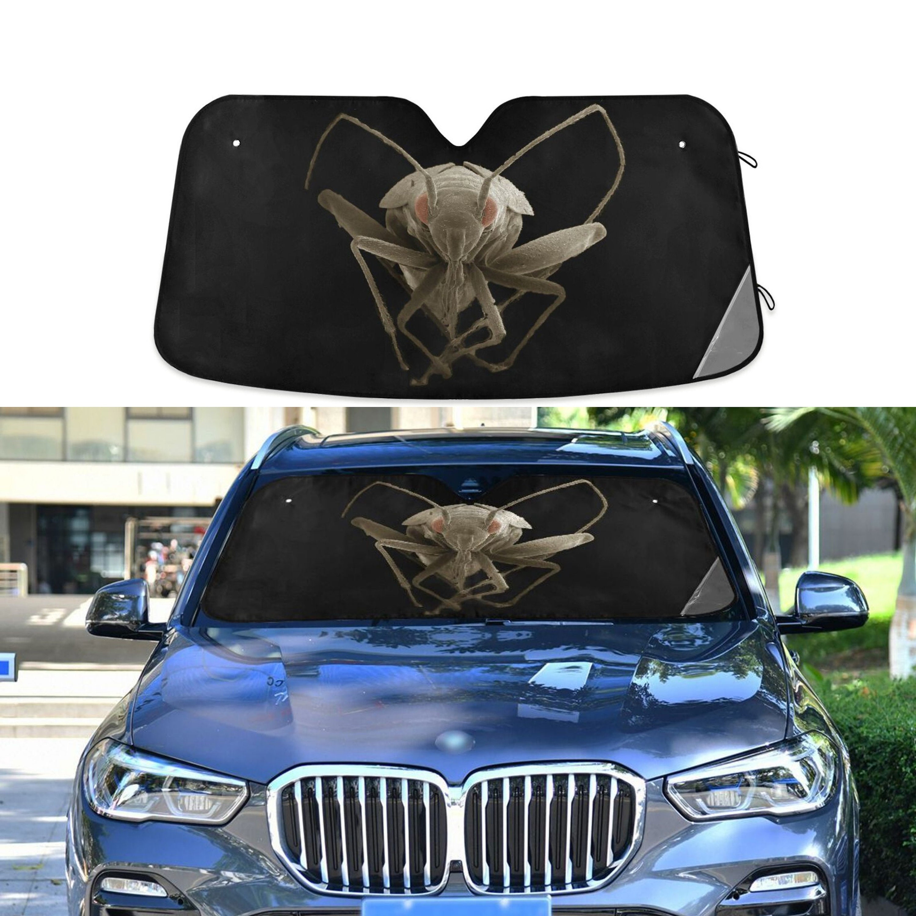 Discover Car Auto Sun Shade, Windshield Car Accessories, Auto Protector Window Visor Screen Decor