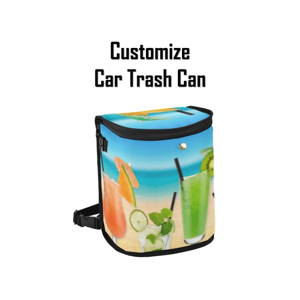 Car Trash Can Etsy