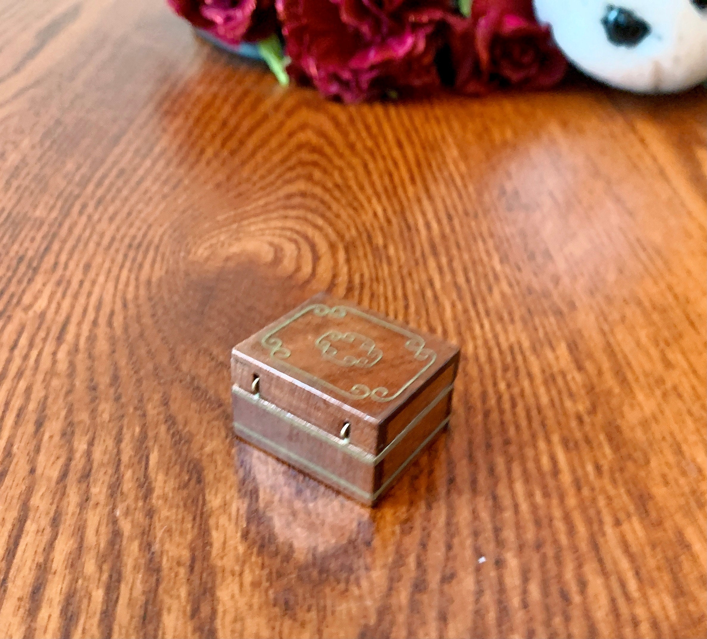 Dollhouse Jewelry Box Miniature Jewellery Storage Box 112 Etsy