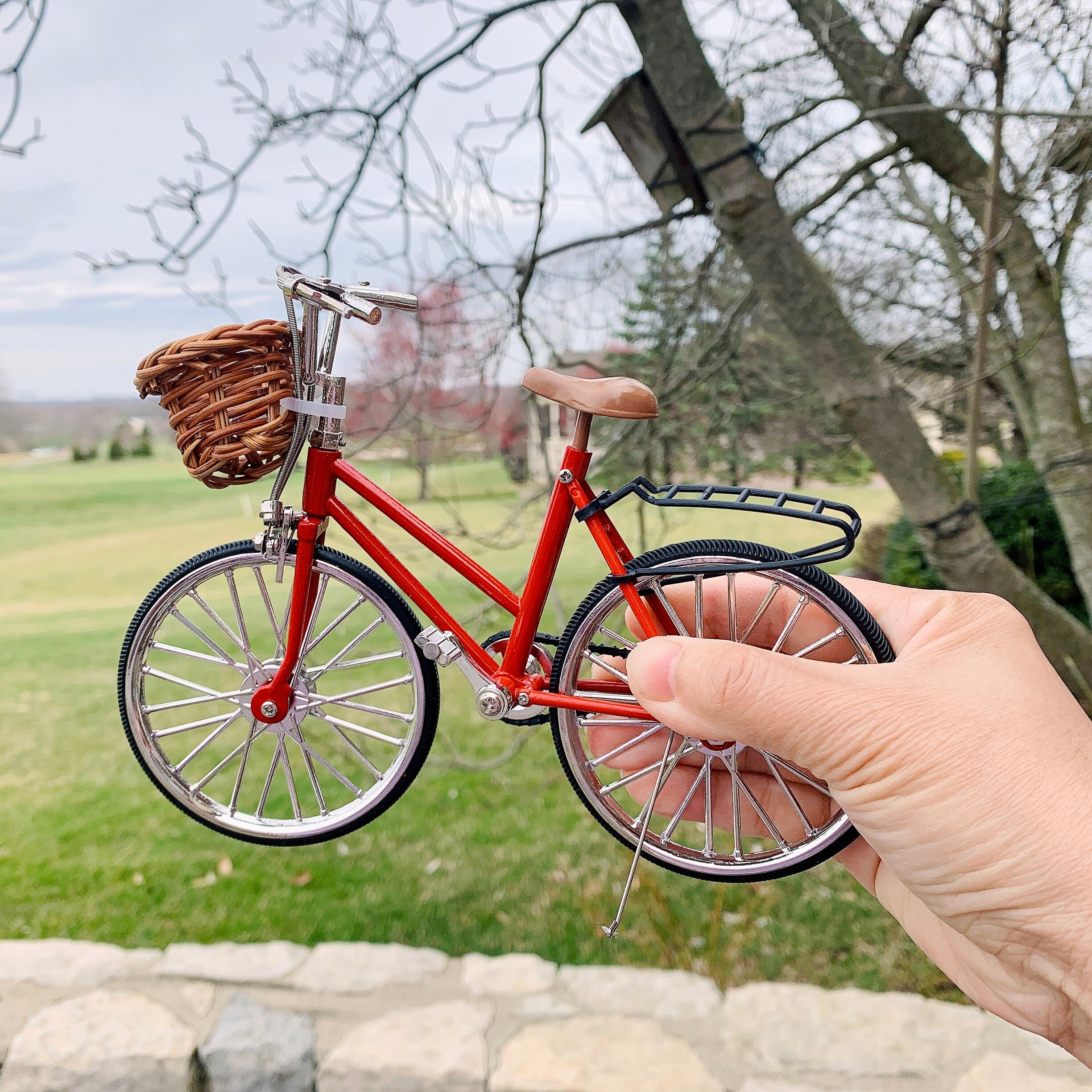 antique miniature bicycle
