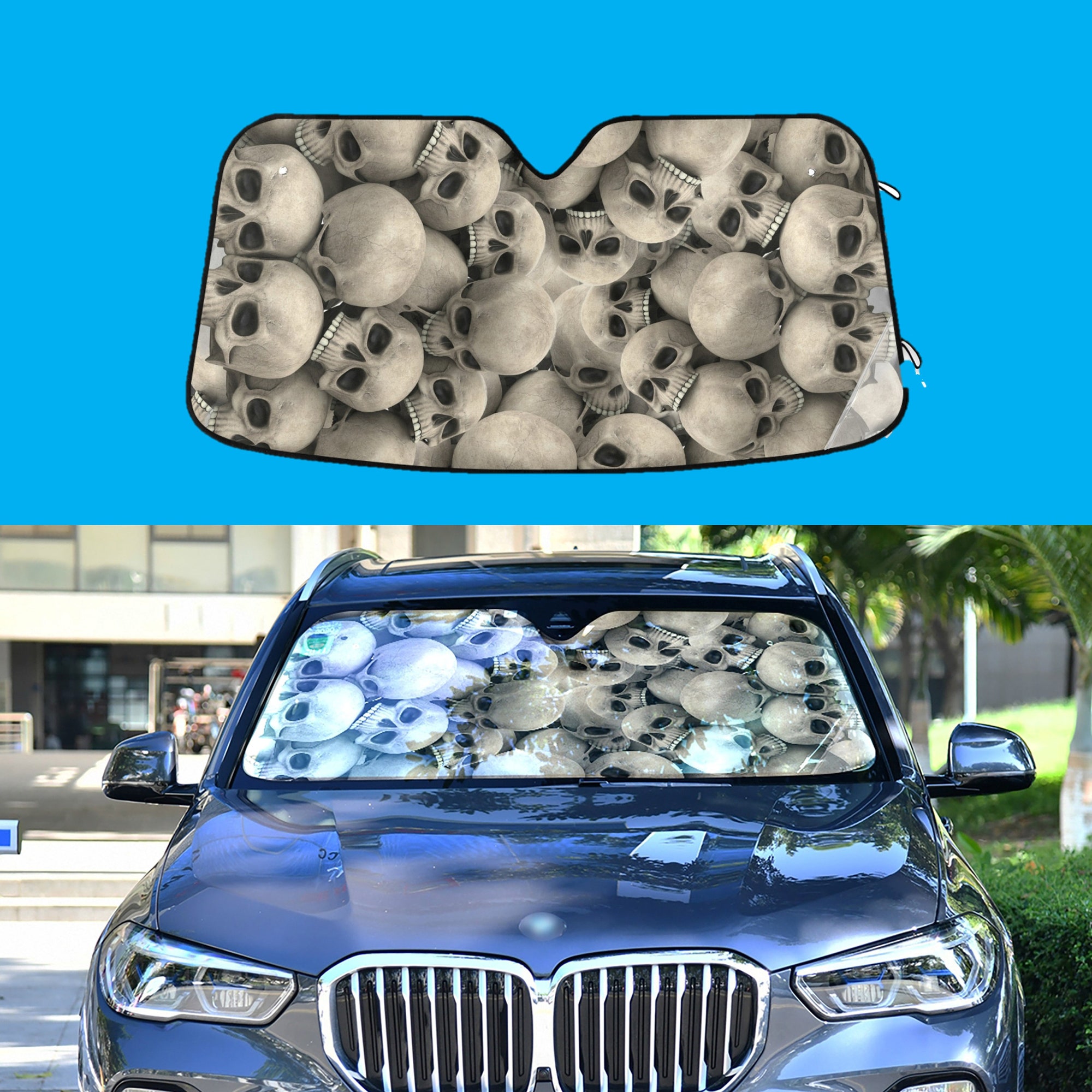 Discover Custom Car Auto Sun Shade, Personalized Windshield Car Accessories