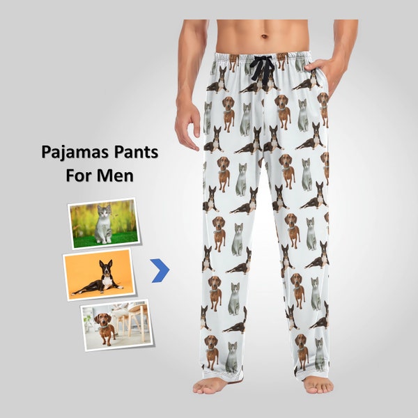 Pantalons de pyjama personnalisés en coton pour hommes Pantalons de pyjama pyjamas personnalisés pour hommes