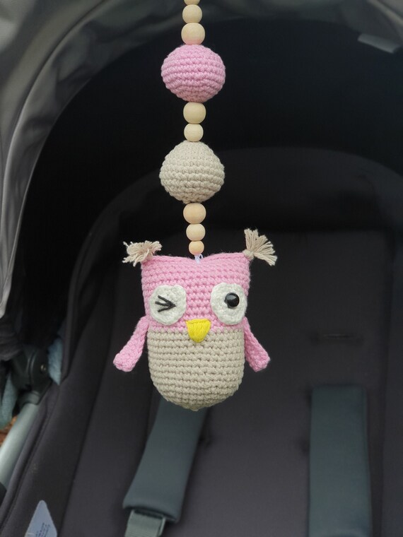 owl car seat and stroller