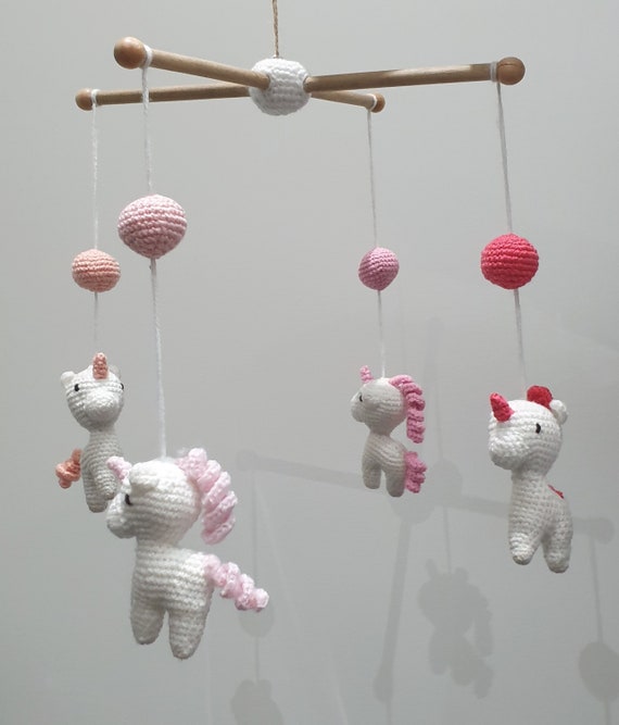 unicorn mobile for crib