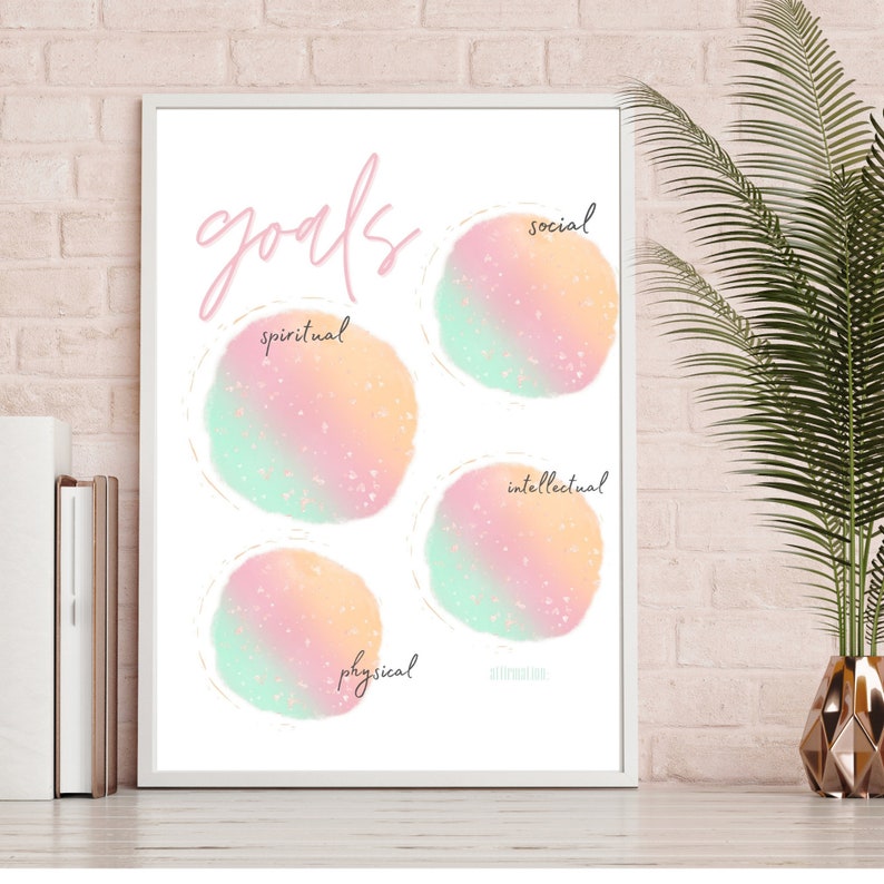Printable Goal Sheet | LDS Goals for Youth and Children | 2021 Come Follow Me | Chart - Etsy