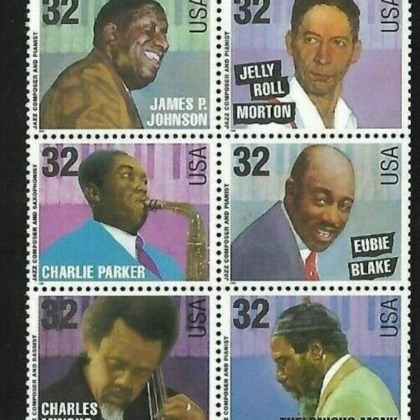 Jazz Stamps Etsy