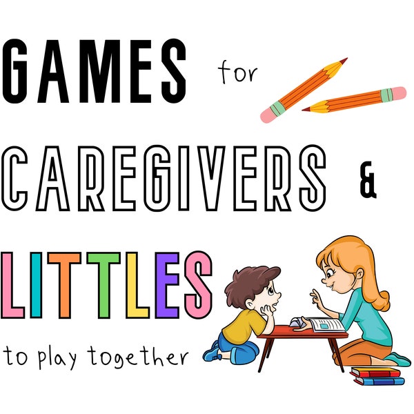 Games for Caregiver little, CGl Dynamic Ideas, Littlespace Activity for Mommy & Daddy