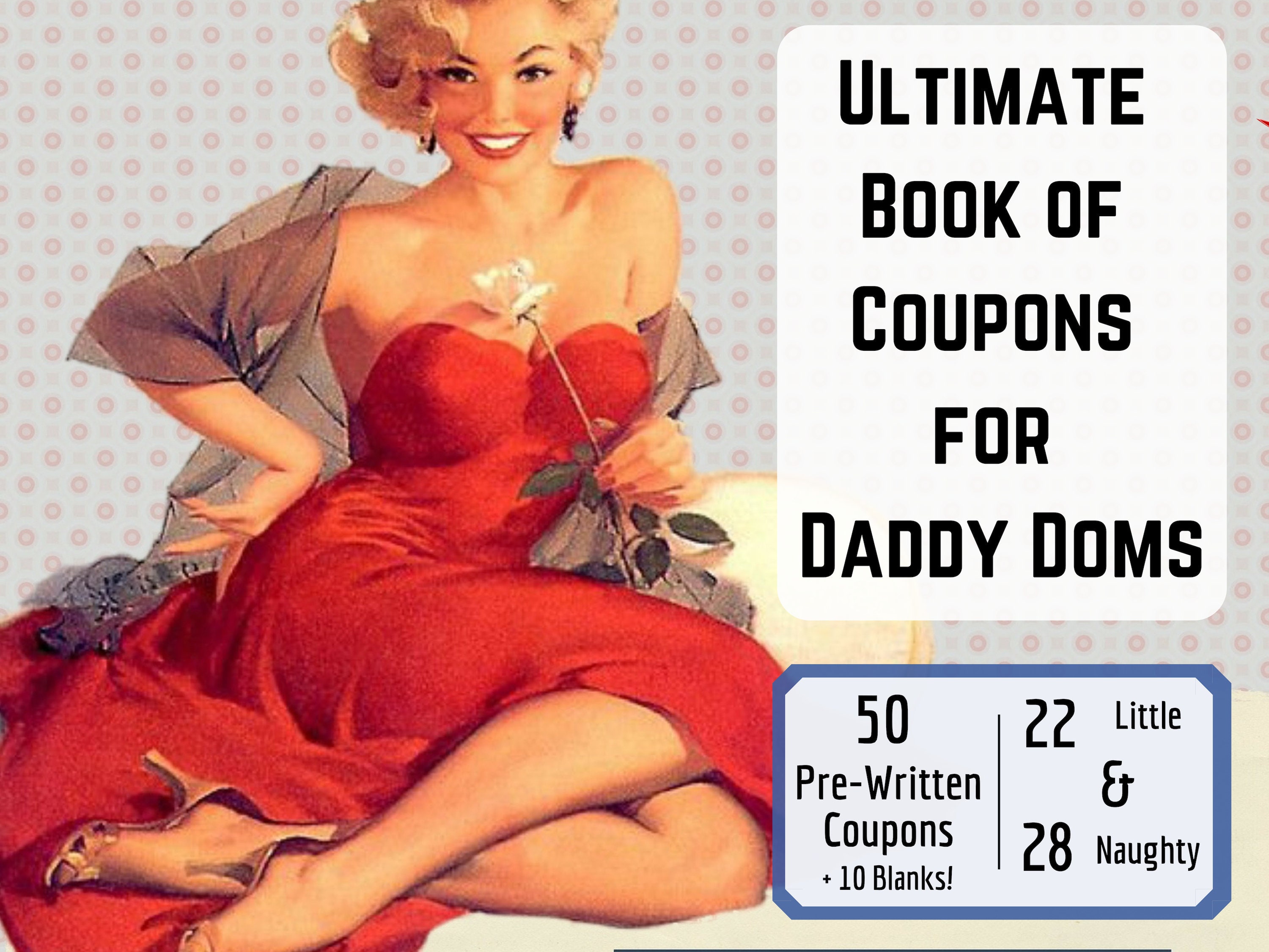 Sexy Gift for Him DDlb & DDlg Naughty Valentine's Gift for Daddy D...