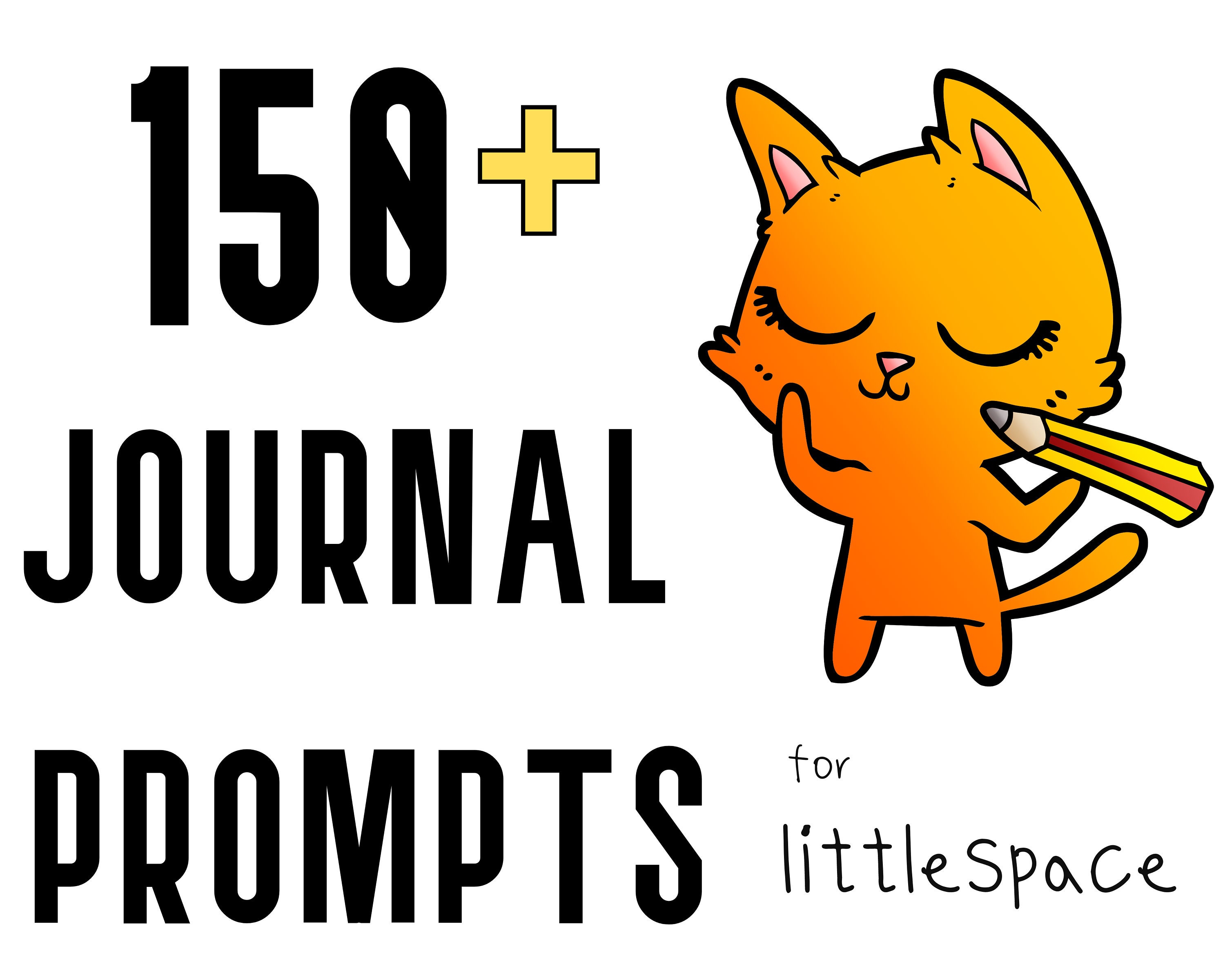 DDlg Writing Prompts for little space Journal Ideas, BDSM Tasks & Rules for CGl