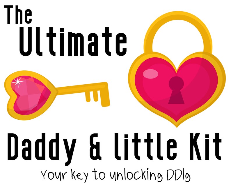 Daddy & Babygirl BDSM Kit Fifty Shades of Gray DDlg Little Etsy