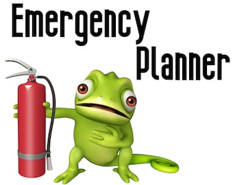 Emergency Kit for Household, Home Binder In Case of Emergencies, Safety & Preparedness
