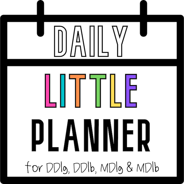Daily littlespace Planner for BDSM littles, Printable To Do List for CGl, DDlg & Ageplay