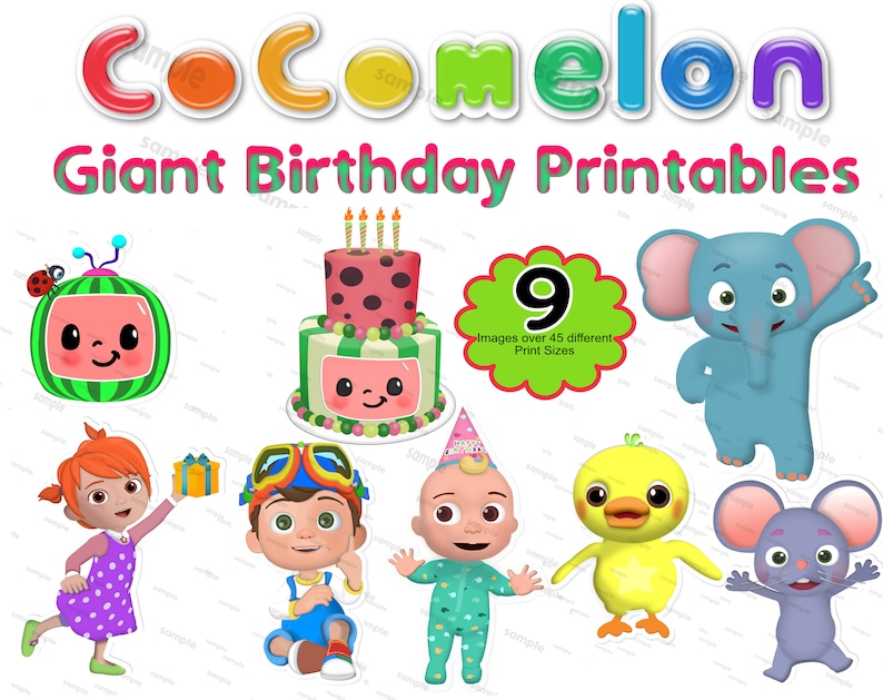 Giant Printables Birthday Paper, Party & Kids Papercraft