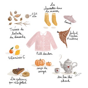 Carte ambiance d’automne