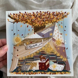 Carte Cabane aux livres