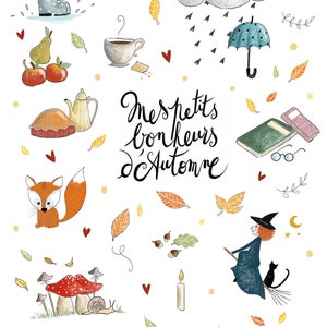 Carte « Petits bonheurs d’automne »