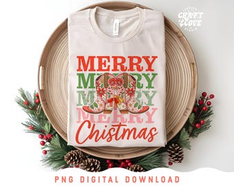 Merry Christmas Cowboy Boots PNG for Sublimation, Howdy Christmas Png, Western Holiday Shirt Design, Rodeo Country Christmas Image File