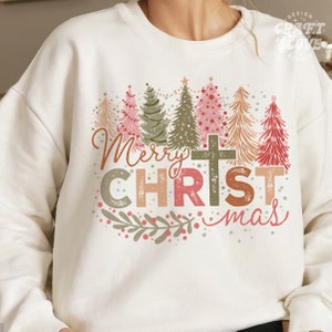 Christian Christmas PNG for Sublimation, Rustic Merry Christmas Sublimation, Distressed PNG, Western Winter png, Christmas Tree Farm png