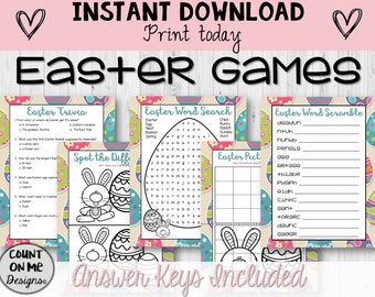 Printable Easter Games