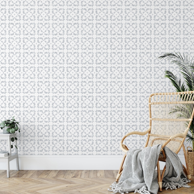 Moroccan Tile Wallpaper. Removable and Self Adhesive. Peel and - Etsy