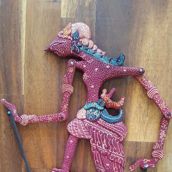 Marionnette d'ombre Wayang Indonésie