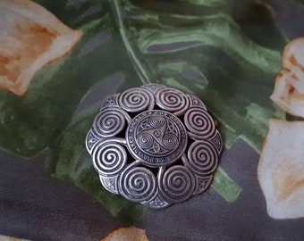 Keltische broche vintage Keltische sieraden zilver