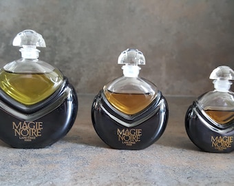 LANCOME MAGIE NOIRE Miniature 7.5ml Rare Edt Vintage