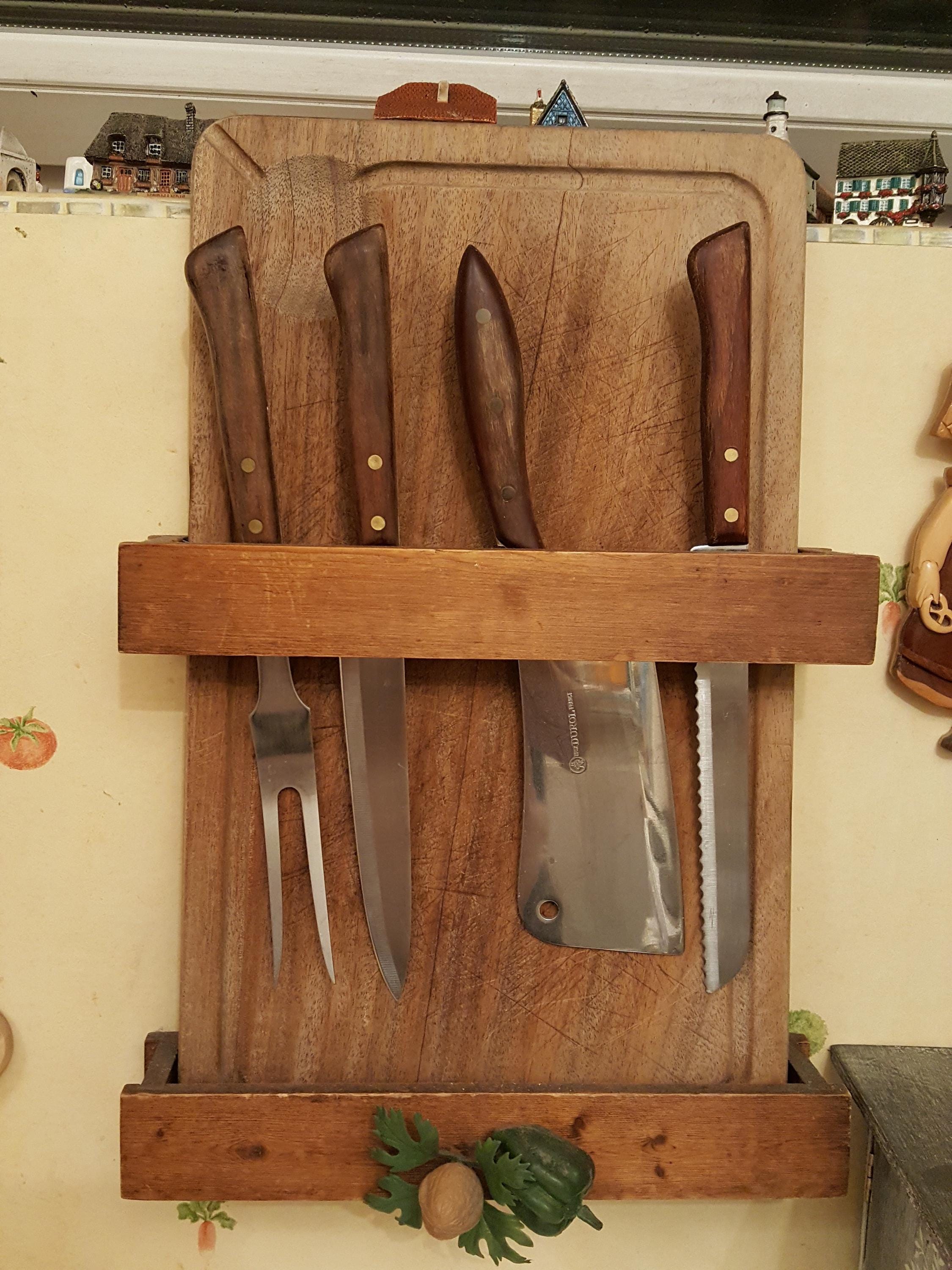 Couteau à Pain Vintage Durol Inox France – Années 60–70, Modèle Coop – 31 Cm