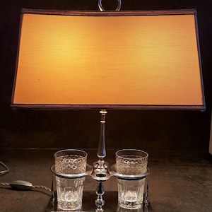 Lamp in the spirit of Christofle, French luxury antique, French antiquity