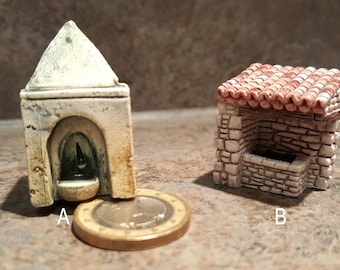 Carlton Gault Paris Provence France Miniature House Fountains