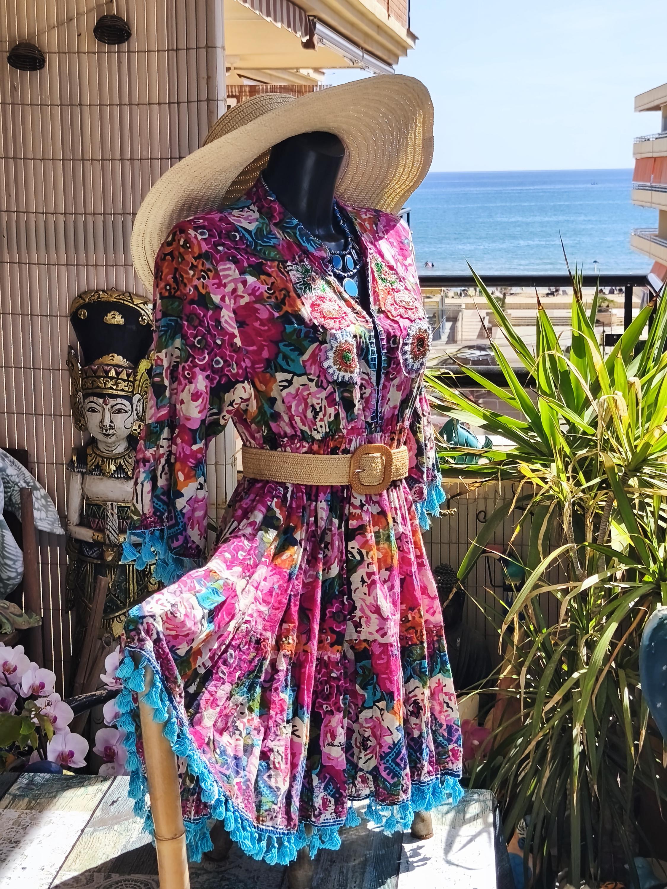 Merca6★antica sartoria リゾートワンピース Merca6☆antica sartoria リゾートワンピース Antica Sartoria - Etsy