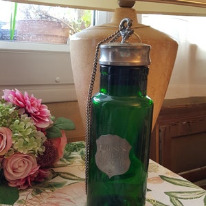 Vintage cherry brandy bottle