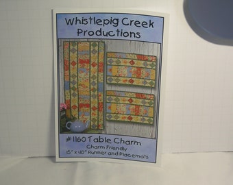 Table Runner and Placemat Pattern