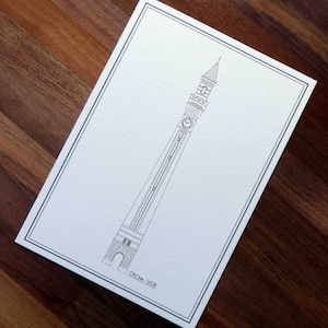 Old Joe - University of Birmingham - Greeting Card