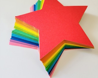 Star Die Cut Outs ( Confetti, Table Scatter, Party Decoration, Embellishments, Card Making, Scrap Booking )
