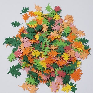 Bladeren vallen Confetti sterven Cut Outs (scrapbookingateliers, val Decor, vakantie decoratie, partij decoratie)