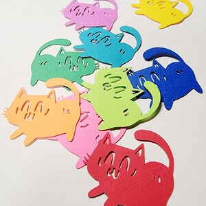 Cat Die Cut Out (Confetti, Party Decoratie, Kaart maken, Scrap Booking)