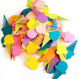 Eiszapfen Die Cut Outs (PartyDekoration, Konfetti, Baby Shower Dekor, Sommerdekoration, Kartenherstellung)
