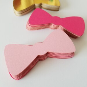 Bow Tie Die Cut Out (articles de fête, décoration de fête, Shower de bébé, scrapbooking)