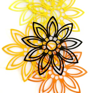 Bloem Zonnebloem / Daisy Die Cut Out (Scrap Booking, Collages, Confetti, Card Making)