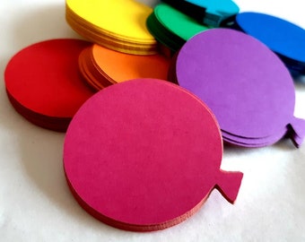 Balloon Die Cut Outs ( Scrap Booking, Party Decorations, Embellishments, Garlands, Supplies, Baby Showers, Kids Crafts)