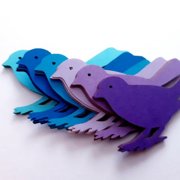 Robin Bird Die Cut Out ( Confetti, Scrap Booking, Card Making, Party Decoration )